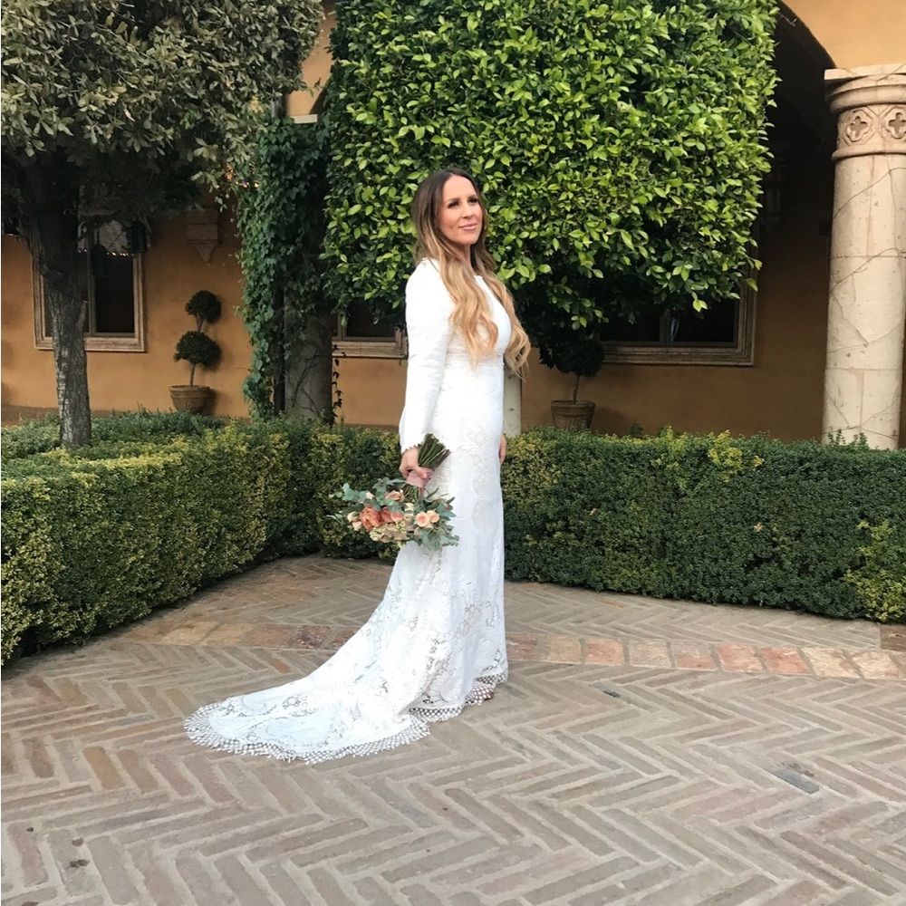 Stunning vintage lace  Bridal Gown